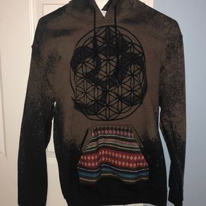 Tye dye yoga sweatshirt